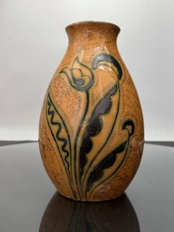 Faiencerie de Saint- Ghislain - Louis Randour - Vaas - 568, Antiek en Kunst