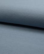 Jersey Rib Dusty Blue, Nieuw, Blauw