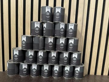 Veiling - 24x Mood Paints Krijtverf Ballroom Black 100 ml ?, Nieuw