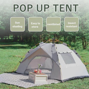 Automatische Pop-Up Tent - Snel Opzetten, Regen- en Zonbeste, Verzenden, Nieuw