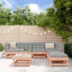 vidaXL 7-delige Loungeset massief douglashout, Verzenden, Nieuw, 7 zitplaatsen, Loungeset