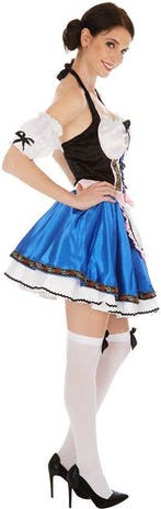 2dekans | dressforfun - vrouwenkostuum dirndl sexy, Ophalen of Verzenden, Zo goed als nieuw