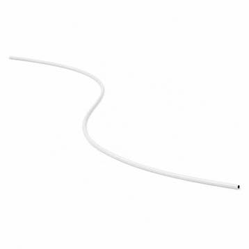 PE microslang 3/5 mm wit/zwart - 60 cm, Ophalen of Verzenden, Nieuw