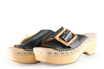 Kanna Slippers in maat 38 Bruin, Kleding | Dames, Slippers, Bruin, Verzenden, Zo goed als nieuw