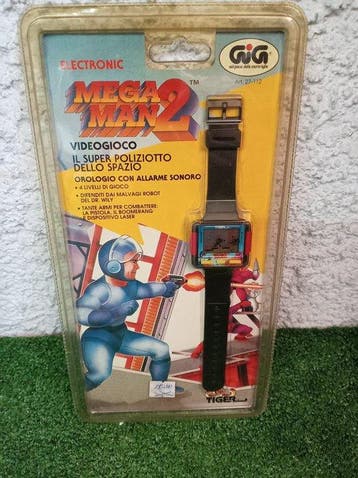 Tiger, Gig - Mega Man 2 LCD wrist game - Handheld gaming, Nieuw