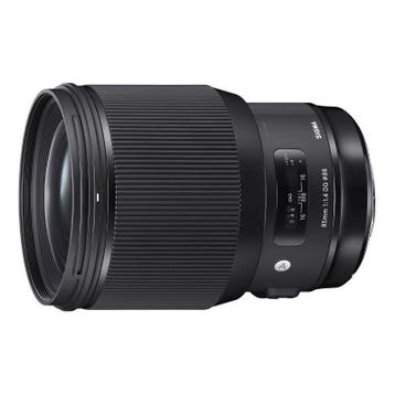 Sigma 85mm f/1.4 DG HSM Art Nikon F-mount objectief, Verzenden, Gebruikt, Telelens