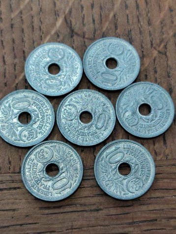 Frankrijk. Lot de 31 monnaies françaises (Zonder