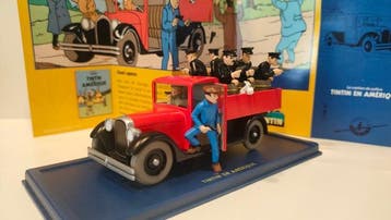 Hergé Moulinsart 1:43 - Modelauto - Camion de police (années, Nieuw