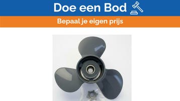 Bieden: Honda Outboard Propeller 13X19 Aluminium 3-Blade -, Ophalen of Verzenden, Nieuw