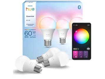 Philips Hue Essential - E27 slimme lamp - 806 lumen - 3-pack, Verzenden, Nieuw