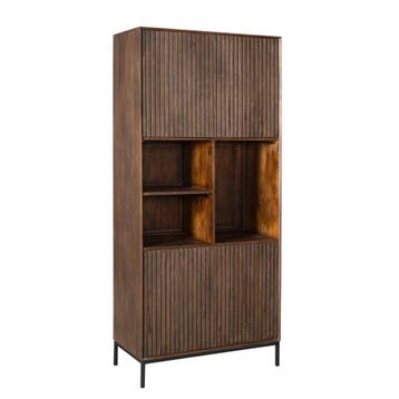 Vakkenkast Madison Brown | 90 cm | Starfurn, Ophalen of Verzenden, Nieuw