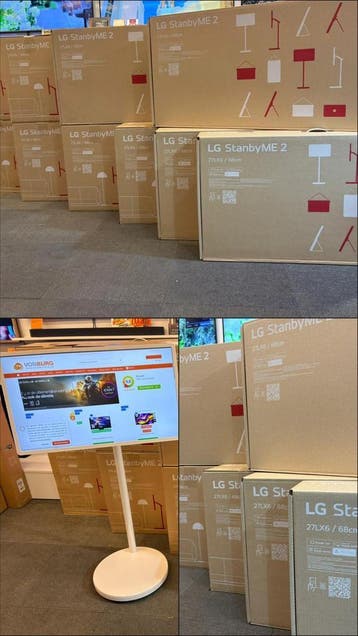 LG Smart Touch TV 27 inch StandbyME 2  27LX6TDGA, Nieuw, Wi-Fi, LG, 13 inch of meer
