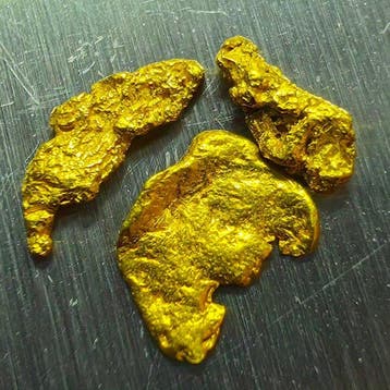 Goud Goud nugget- 0.4 g - (3)