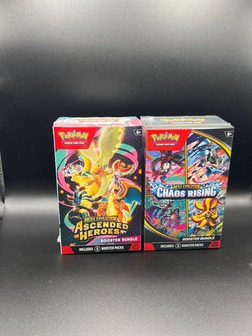 Pokémon - 2 Booster bundle - Ascended Heroes en Chaos Rising, Hobby en Vrije tijd, Verzamelkaartspellen | Pokémon, Nieuw