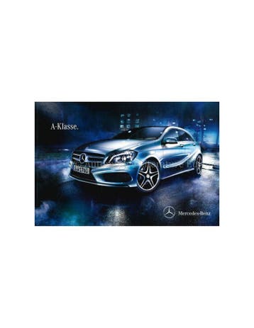 2014 MERCEDES BENZ A KLASSE BROCHURE DUITS, Nieuw, Author