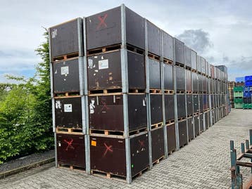 Houten Stapelkrat palletbox 100x125x105cm (Opslag, Diverse), Verzenden