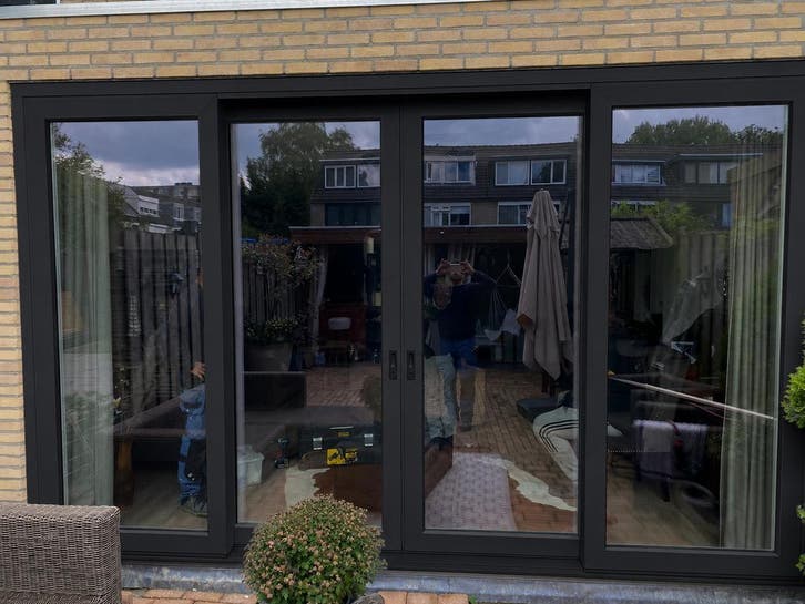 Kunststof schuifpuien direct leverbaar uit voorraad!, Doe-het-zelf en Verbouw, Kozijnen en Schuifpuien, Schuifpui, Nieuw, Inclusief glas