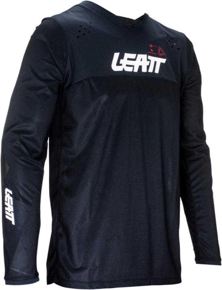 Leatt 2024 Moto 4.5 Enduro Shirt Zwart maat XL, Motoren, Onderdelen | Overige, Ophalen of Verzenden