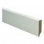 MDF plint 90mm x 12mm gelakt Wit of zwart, Doe-het-zelf en Verbouw, Plinten en Afwerking, Ophalen, Nieuw, Mdf, 200 tot 250 cm