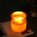 LED Vlamloze Kaars met Bewegende Vlam – Batterij Kaars 15 cm, Verzenden, Nieuw