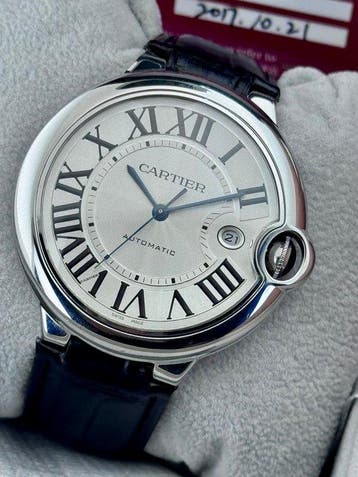 Cartier - Ballon Bleu 42 mm Automatic - 3001 - Heren - 2017, Nieuw