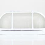 LED Tuinverlichting - Buitenlamp - Wand - Wit - E27 - Ovaal, Nieuw, Ophalen of Verzenden, Hanglamp, 50 tot 250 watt