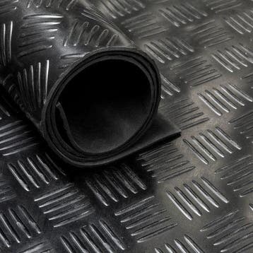 Rubber loper / rubbermat op rol van 10 m2 - Traanplaat 3 mm, Doe-het-zelf en Verbouw, Verzenden, Nieuw