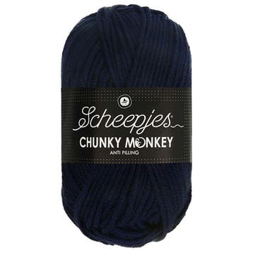 Scheepjes Chunky Monkey - 1011 slate - Acryl Garen, Ophalen of Verzenden, Nieuw