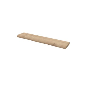 Wandplank eikenhout met boomstamrand, Ophalen, Nieuw