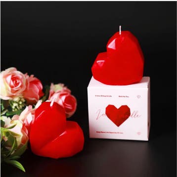 Romantische Hartvormige Geurkaars – Love Kaars Decoratie, Huis en Inrichting, Woonaccessoires | Kandelaars en Kaarsen, Verzenden
