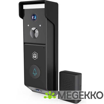 SmartLife Videodeurbel | Wi-Fi | Batterij Gevoed | Full HD, Verzenden, Nieuw
