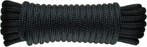 U Rope Landvast Deluxe - 16 mm - 15 meter - zwart, Ophalen of Verzenden, Nieuw