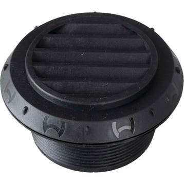 Webasto uitblaasrooster open, recht, 60mm zwart, Watersport en Boten, Ophalen of Verzenden, Nieuw, Zeilboot of Motorboot