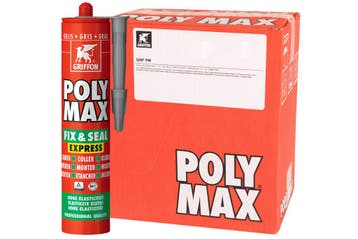 Griffon polymax fix seal express 12 stuks, 425 gr, grijs, Verzenden, Nieuw