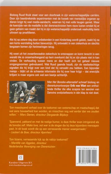 Het bonobo-alternatief 9789061127000 Eddy van Vliet, Boeken, Verzenden, Zo goed als nieuw, Eddy van Vliet
