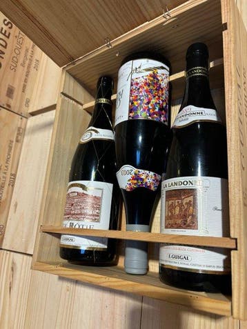 2003 E. Guigal, Trilogie, La Turque, La Landonne & La, Nieuw