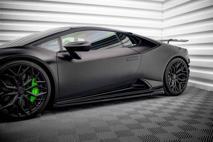 Side Skirts Diffusers Lamborghini Huracan EVO, Auto-onderdelen, Carrosserie en Plaatwerk, Nieuw, Verzenden