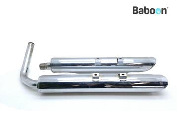 Uitlaatdemperset Sport Kawasaki VN 1700 Vulcan Voyager, Verzenden, Gebruikt