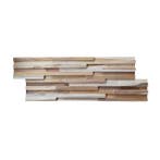 Houtstrips 3D Teakhout NuNu 50x18cm, Doe-het-zelf en Verbouw, Hout en Planken, Nieuw