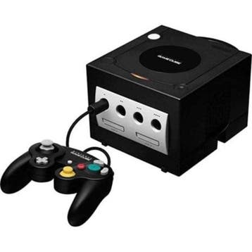 Nintendo Gamecube Zwart + Controller, Spelcomputers en Games, Ophalen of Verzenden, Zo goed als nieuw
