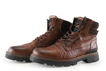 PME Legend Veterboots in maat 43 Cognac, Overige kleuren, Verzenden, Boots, Zo goed als nieuw