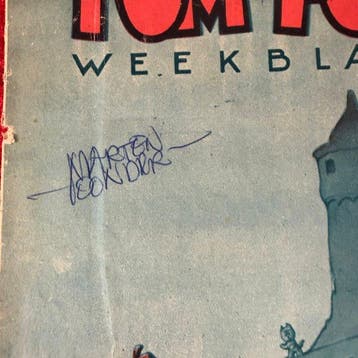 Tom Poes - Weekblad 30 - gesigneerd - 1 Album - Gelimiteerde, Nieuw