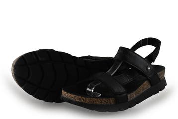 Panama Jack Sandalen in maat 42 Zwart, Verzenden, Zwart, Sandalen of Muiltjes, Zo goed als nieuw