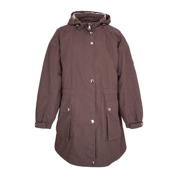 Reset • lange bruine jas Dolores • M, Maat 38/40 (M), Bruin, Verzenden, Nieuw