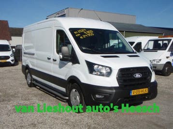 Ford Transit Trekhaak groot scherm navigatie 9807 km bj 24, Stof, Gebruikt, Wit, Ford