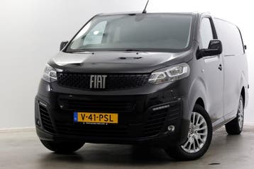 Fiat Scudo 2.0 MultiJet 145pk L3 D.C. Business Pro+ Airco/Na, Gebruikt, Euro 6, Zwart, Dealer onderhouden