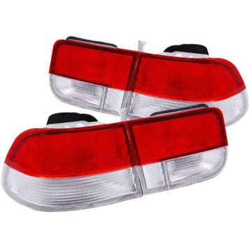ANZO 1996-2000 Honda Civic Taillights Red/Clear - OEM 4pc, Auto-onderdelen, Ophalen of Verzenden, Nieuw