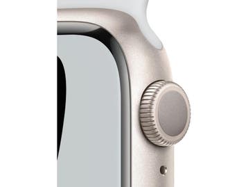 Apple Watch Series 7 - Smartwatch - Zuurstofmeting ECG - Wit, Verzenden, Zo goed als nieuw, Apple