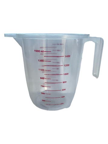 Maatbeker - 1500 Ml  - 1.5 Liter - Vloeistofbeker - Schenkbe, Ophalen of Verzenden, Nieuw