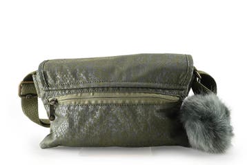 Kipling Schoudertas Groen, Sieraden, Tassen en Uiterlijk, Tassen | Damestassen, Verzenden, Zo goed als nieuw, Groen